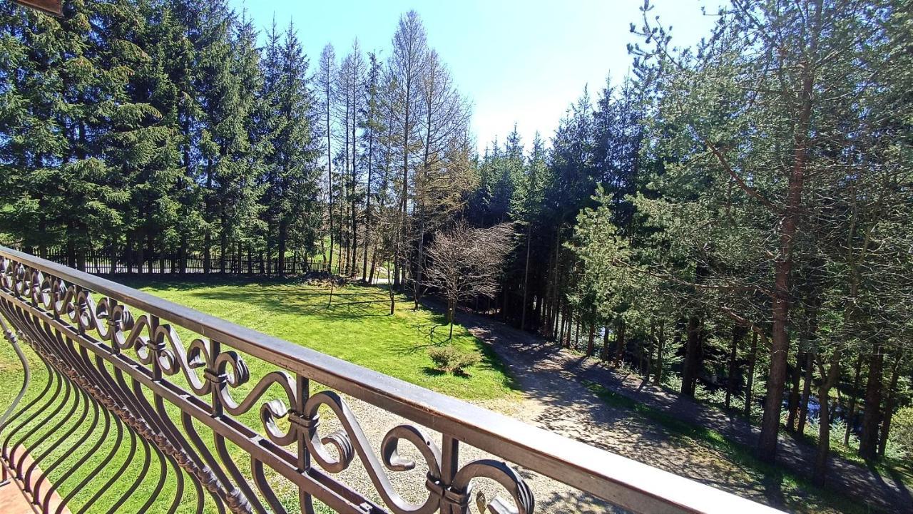 Gasthaus Zacisze Drwala Lutowiska Exterior foto