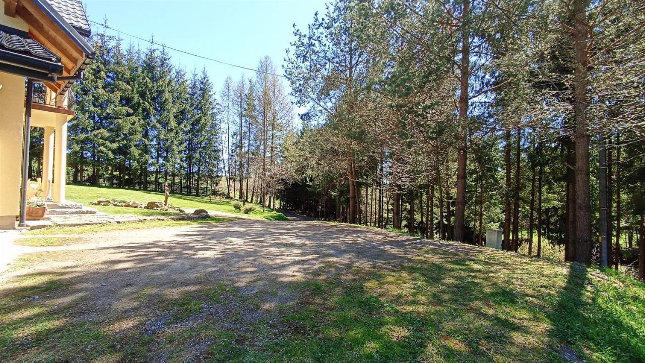 Gasthaus Zacisze Drwala Lutowiska Exterior foto